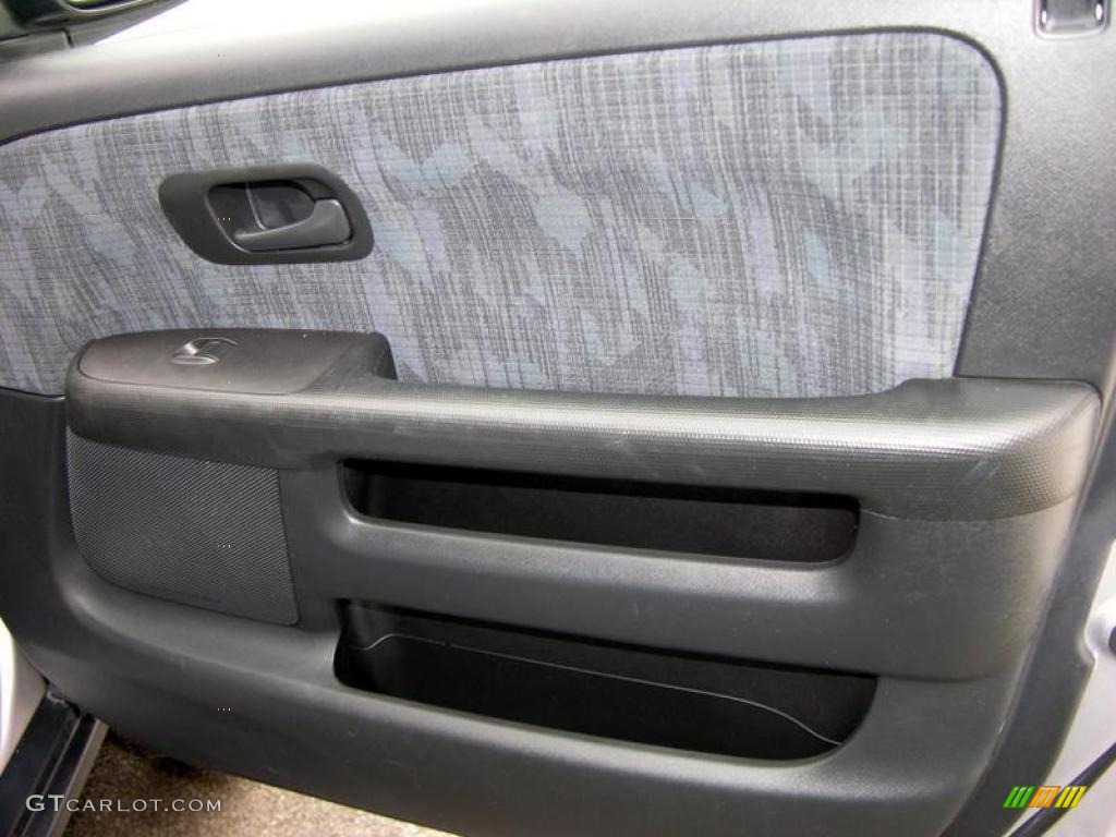 2002 CR-V LX 4WD - Satin Silver Metallic / Black photo #20