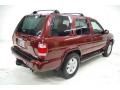 2001 Burnt Cherry Red Pearl Nissan Pathfinder LE  photo #6