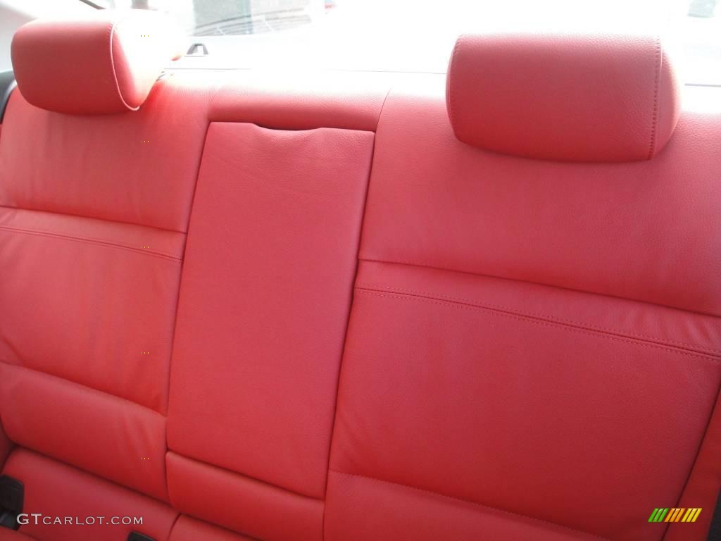 2009 3 Series 335xi Coupe - Space Grey Metallic / Coral Red/Black Dakota Leather photo #12