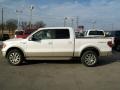 White Platinum Metallic Tri Coat - F150 King Ranch SuperCrew 4x4 Photo No. 2