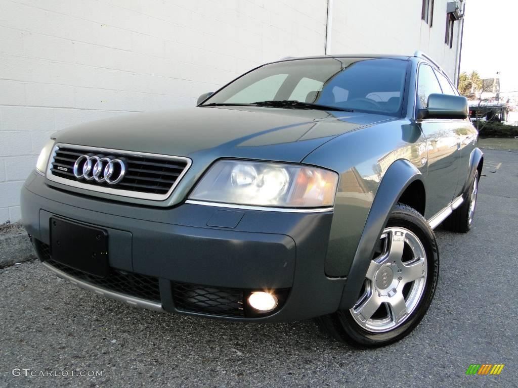 2001 Allroad 2.7T quattro Avant - Highland Green Metallic / Fern Green/Desert Grass photo #1
