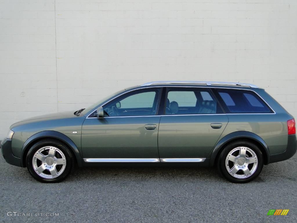 2001 Allroad 2.7T quattro Avant - Highland Green Metallic / Fern Green/Desert Grass photo #3