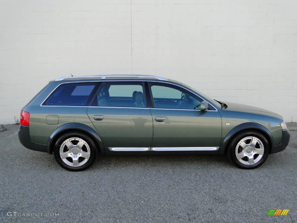 2001 Allroad 2.7T quattro Avant - Highland Green Metallic / Fern Green/Desert Grass photo #4