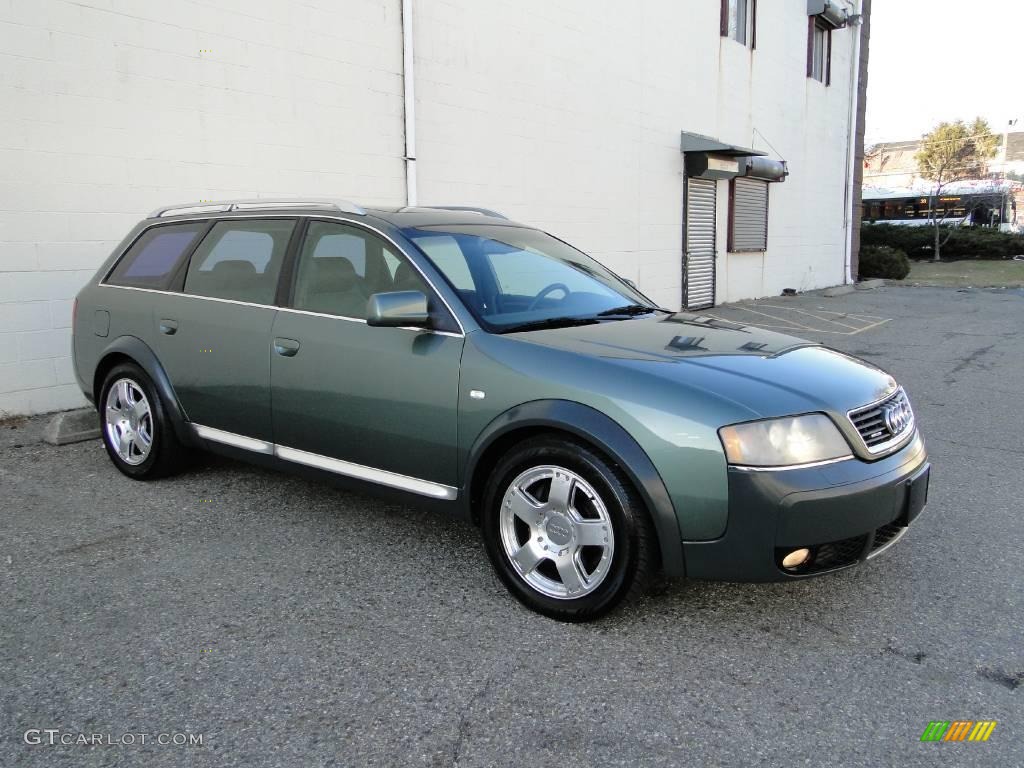 2001 Allroad 2.7T quattro Avant - Highland Green Metallic / Fern Green/Desert Grass photo #6