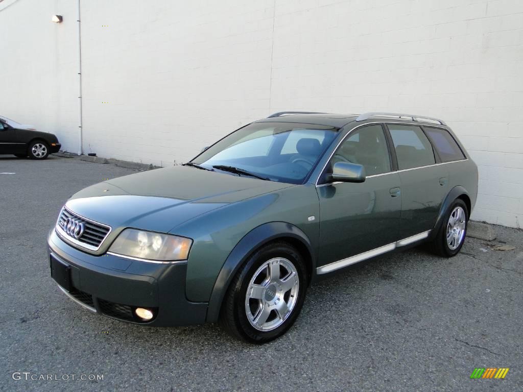 2001 Allroad 2.7T quattro Avant - Highland Green Metallic / Fern Green/Desert Grass photo #7