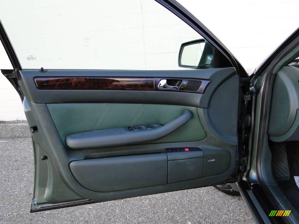2001 Allroad 2.7T quattro Avant - Highland Green Metallic / Fern Green/Desert Grass photo #14