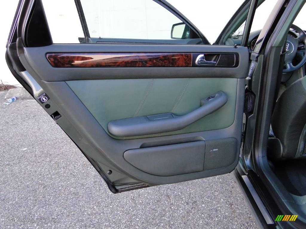 2001 Allroad 2.7T quattro Avant - Highland Green Metallic / Fern Green/Desert Grass photo #15