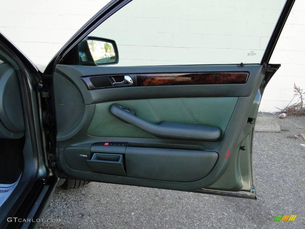 2001 Allroad 2.7T quattro Avant - Highland Green Metallic / Fern Green/Desert Grass photo #17