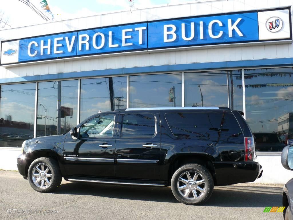 2007 Yukon XL Denali AWD - Onyx Black / Ebony Black photo #1