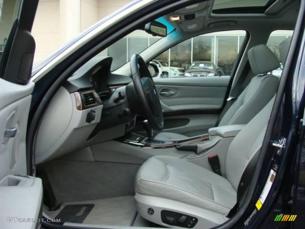 2007 3 Series 328i Sedan - Monaco Blue Metallic / Grey photo #7