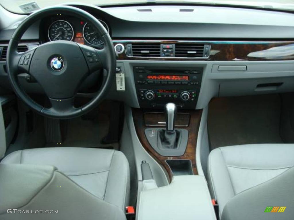 2007 3 Series 328i Sedan - Monaco Blue Metallic / Grey photo #9