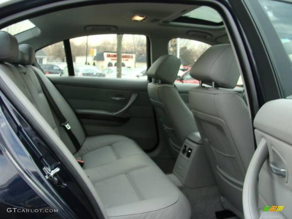 2007 3 Series 328i Sedan - Monaco Blue Metallic / Grey photo #12