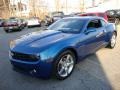 2010 Aqua Blue Metallic Chevrolet Camaro LT Coupe  photo #1