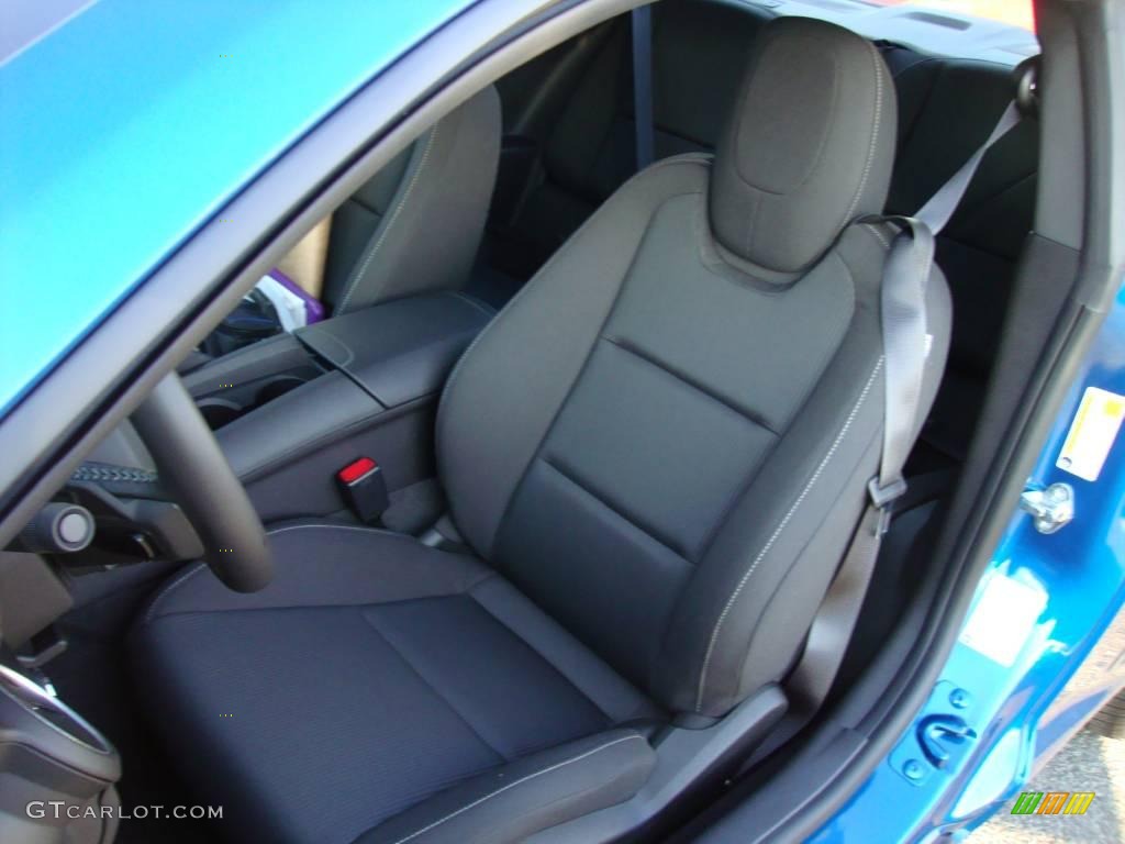 2010 Camaro LT Coupe - Aqua Blue Metallic / Black photo #16