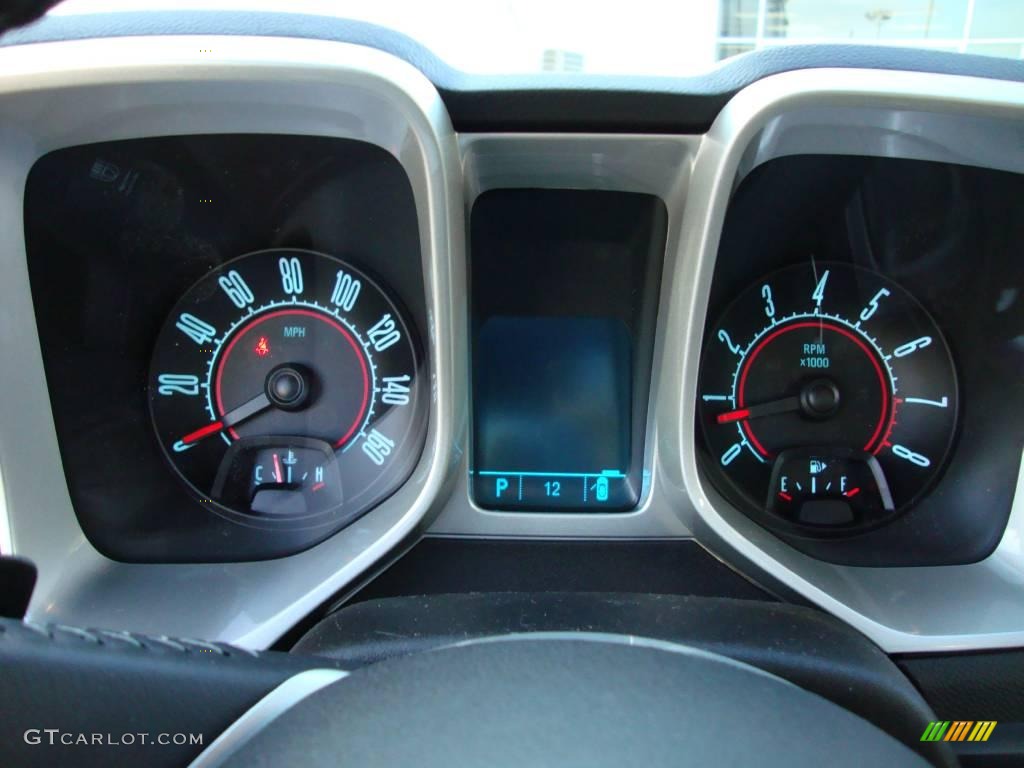 2010 Camaro LT Coupe - Aqua Blue Metallic / Black photo #31