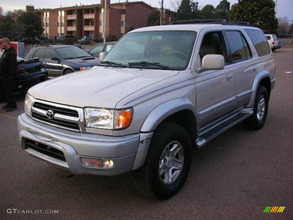 1999 4Runner Limited 4x4 - Millennium Silver Metallic / Oak photo #1