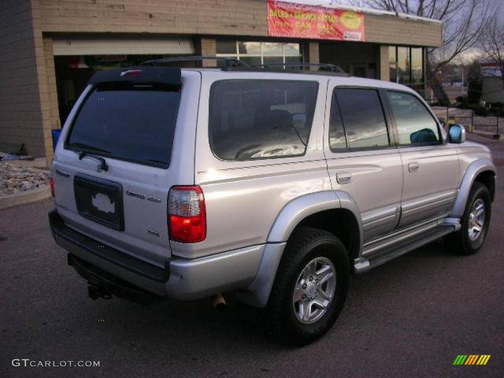 1999 4Runner Limited 4x4 - Millennium Silver Metallic / Oak photo #4