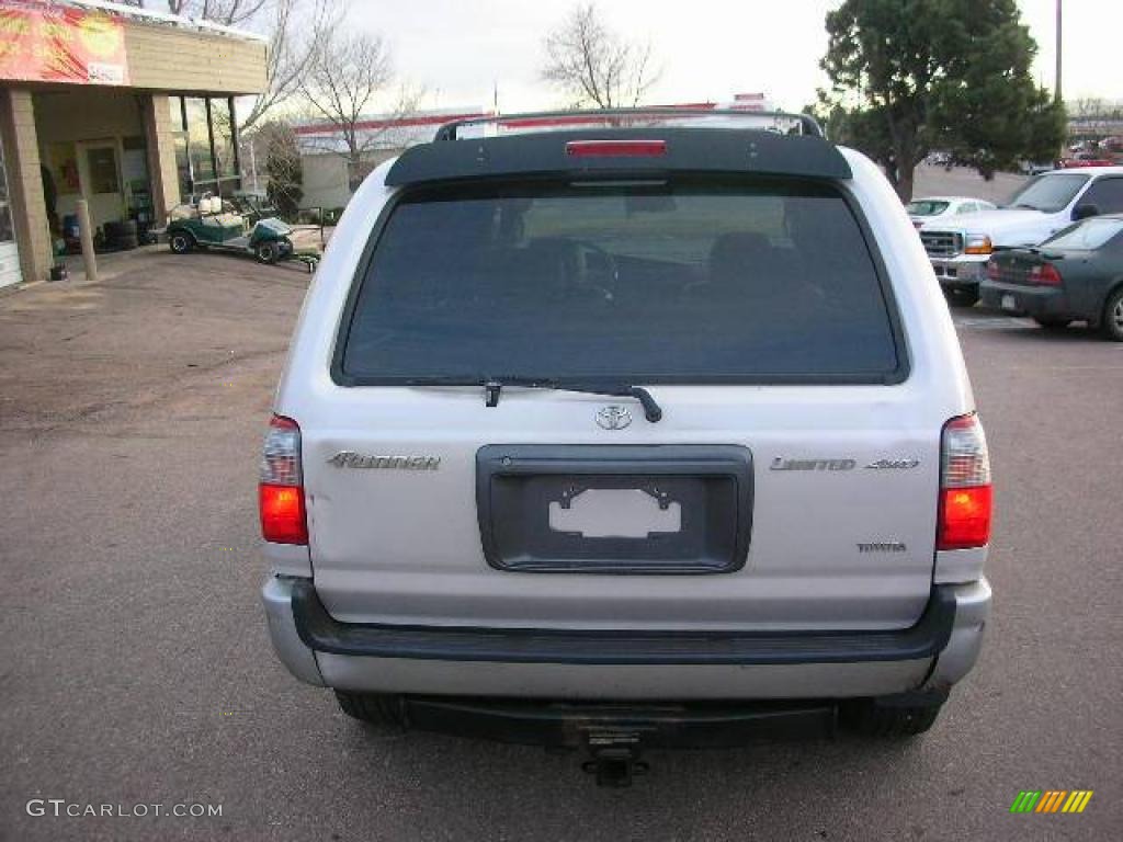 1999 4Runner Limited 4x4 - Millennium Silver Metallic / Oak photo #5