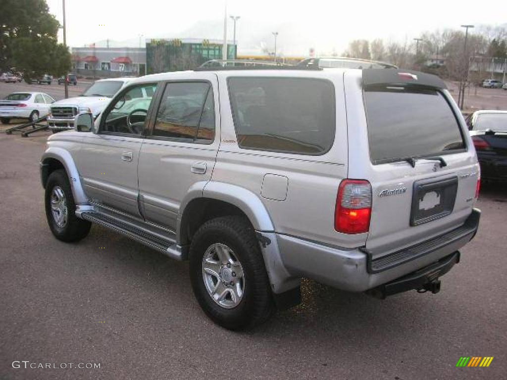 1999 4Runner Limited 4x4 - Millennium Silver Metallic / Oak photo #6