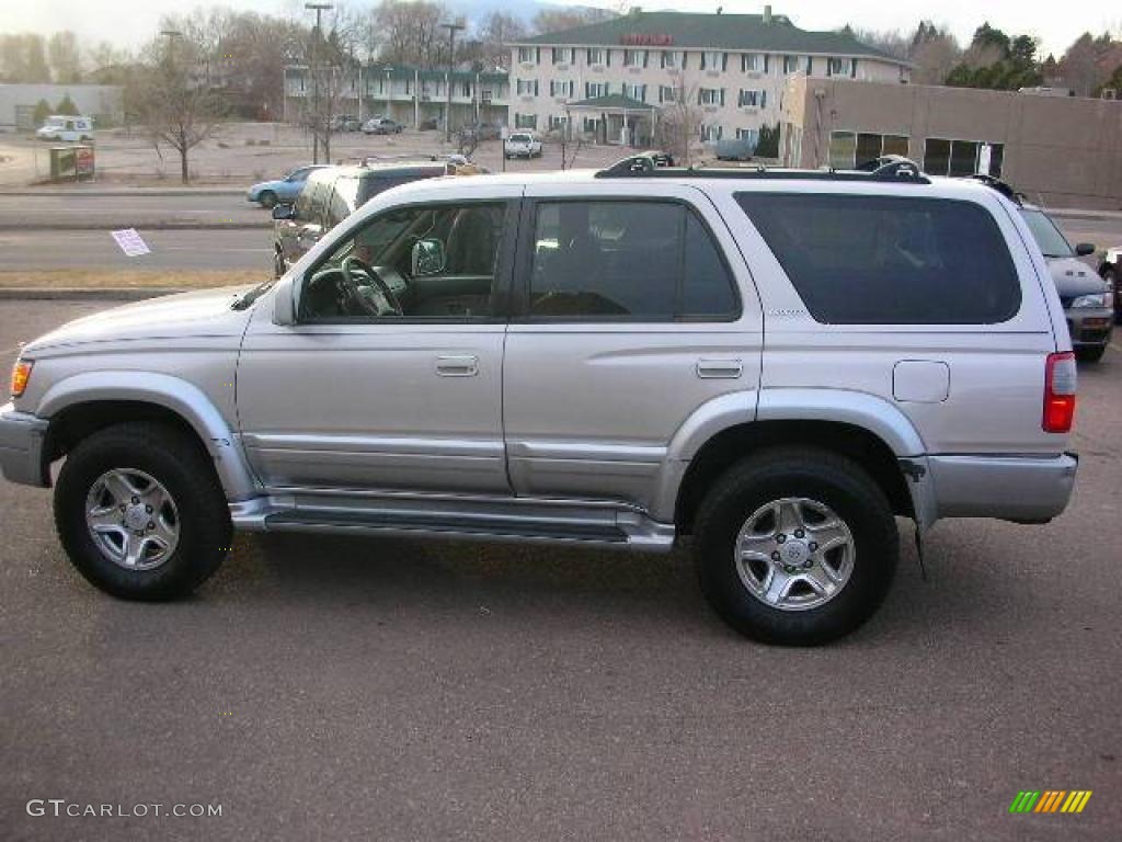 1999 4Runner Limited 4x4 - Millennium Silver Metallic / Oak photo #7