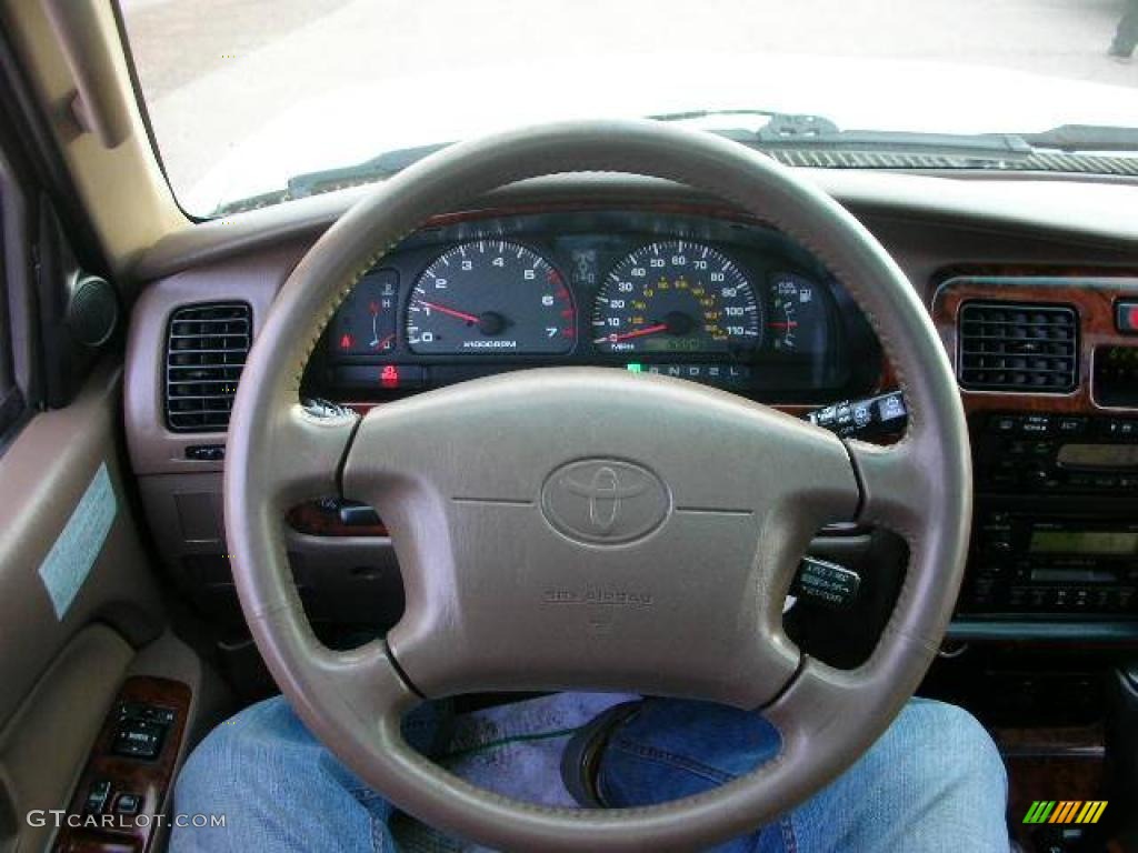 1999 4Runner Limited 4x4 - Millennium Silver Metallic / Oak photo #13
