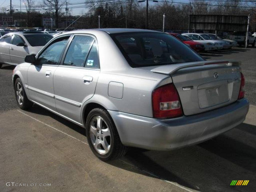 2000 Protege ES - Highlight Silver Metallic / Gray photo #2