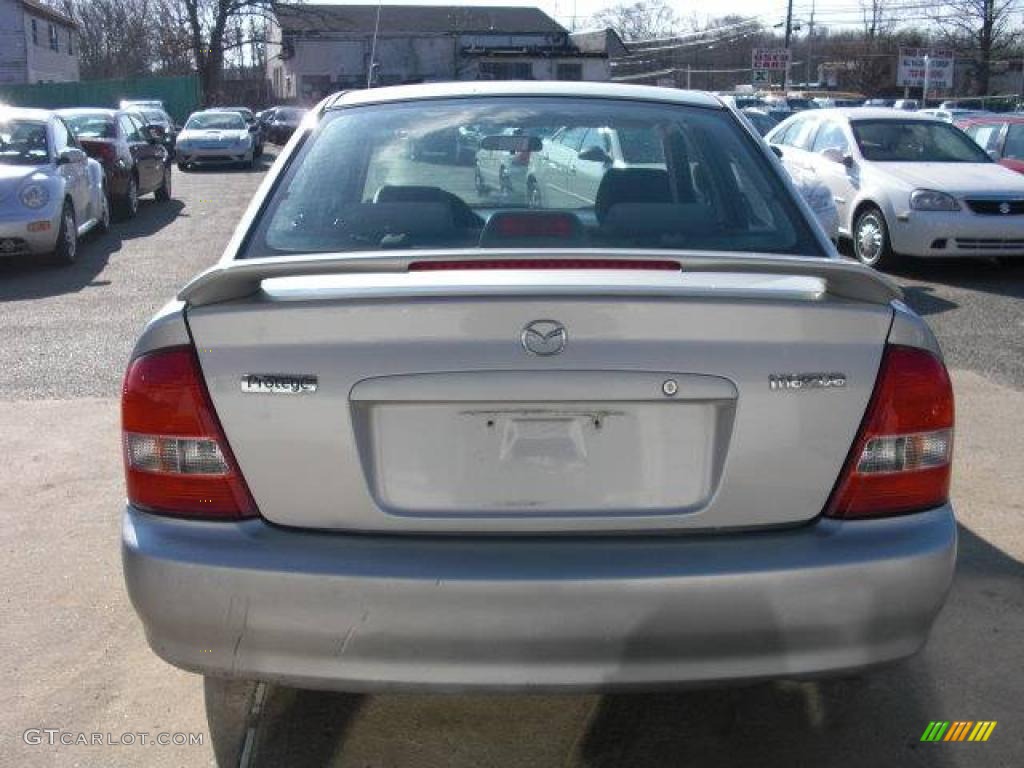 2000 Protege ES - Highlight Silver Metallic / Gray photo #3