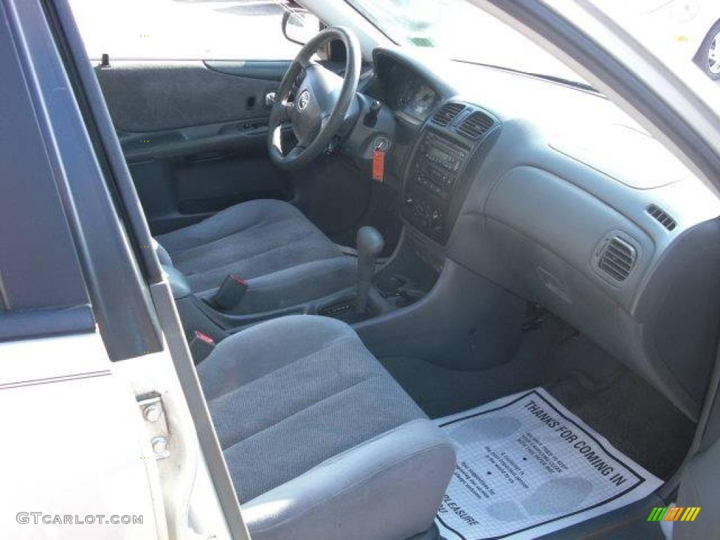 2000 Protege ES - Highlight Silver Metallic / Gray photo #7