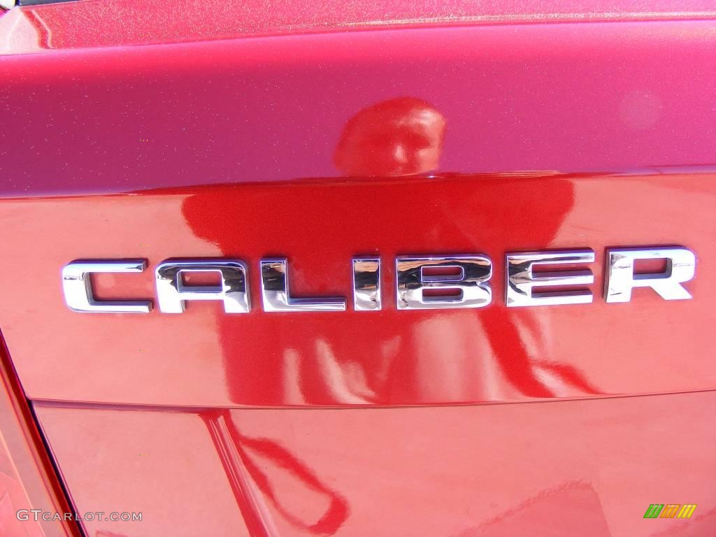 2007 Caliber SE - Inferno Red Crystal Pearl / Pastel Pebble Beige photo #11