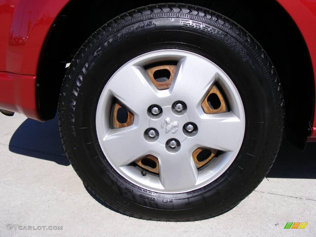 2007 Caliber SE - Inferno Red Crystal Pearl / Pastel Pebble Beige photo #12