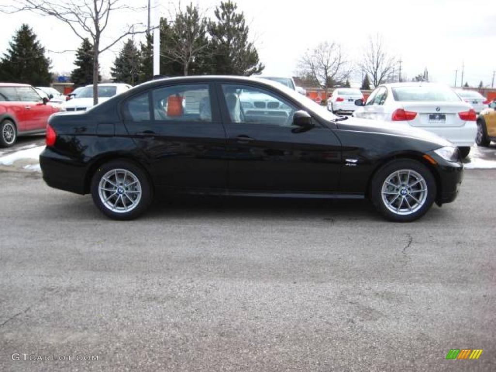 2010 3 Series 328i xDrive Sedan - Jet Black / Black Dakota Leather photo #6