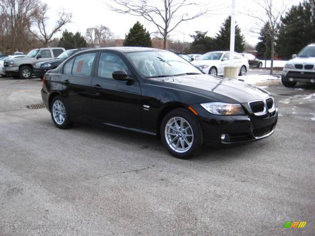 2010 3 Series 328i xDrive Sedan - Jet Black / Black Dakota Leather photo #7