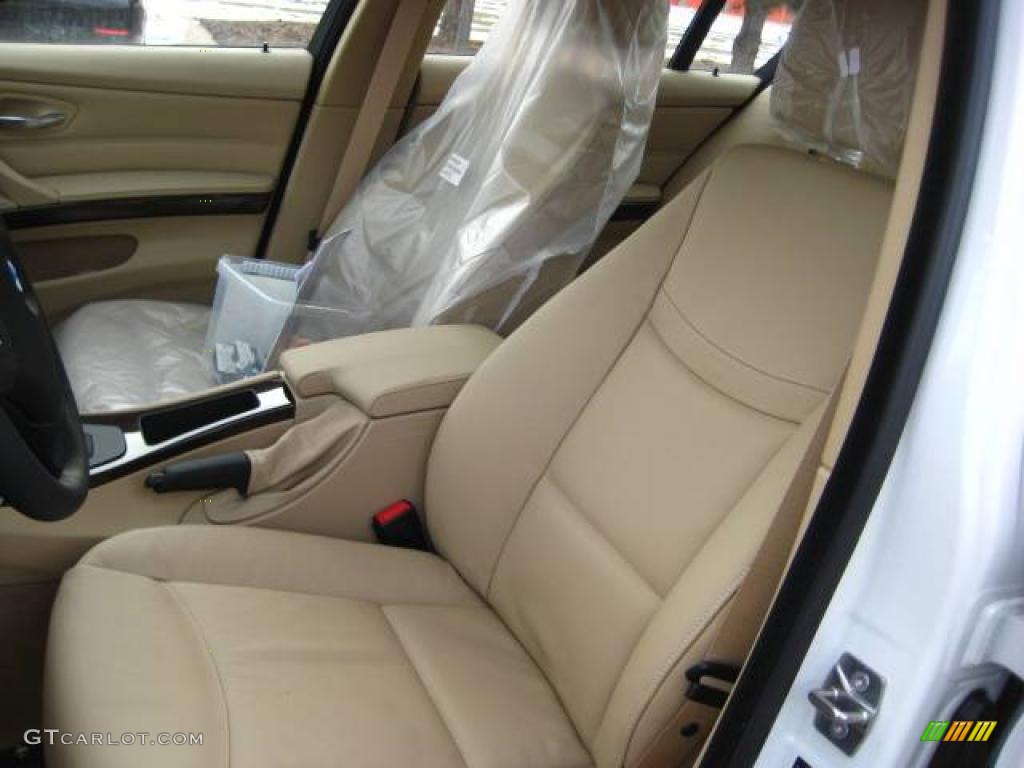 2010 3 Series 328i xDrive Sedan - Alpine White / Beige Dakota Leather photo #11