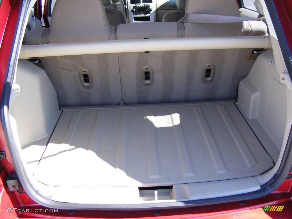 2007 Caliber SE - Inferno Red Crystal Pearl / Pastel Pebble Beige photo #23