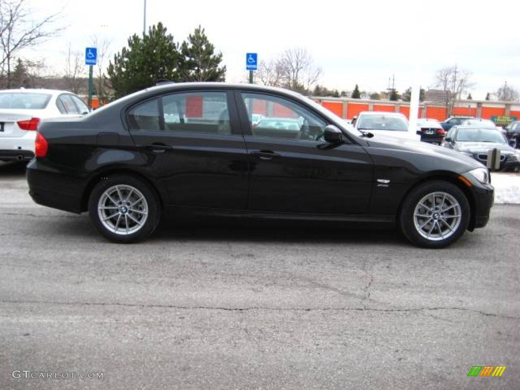 2010 3 Series 328i xDrive Sedan - Black Sapphire Metallic / Black Dakota Leather photo #6