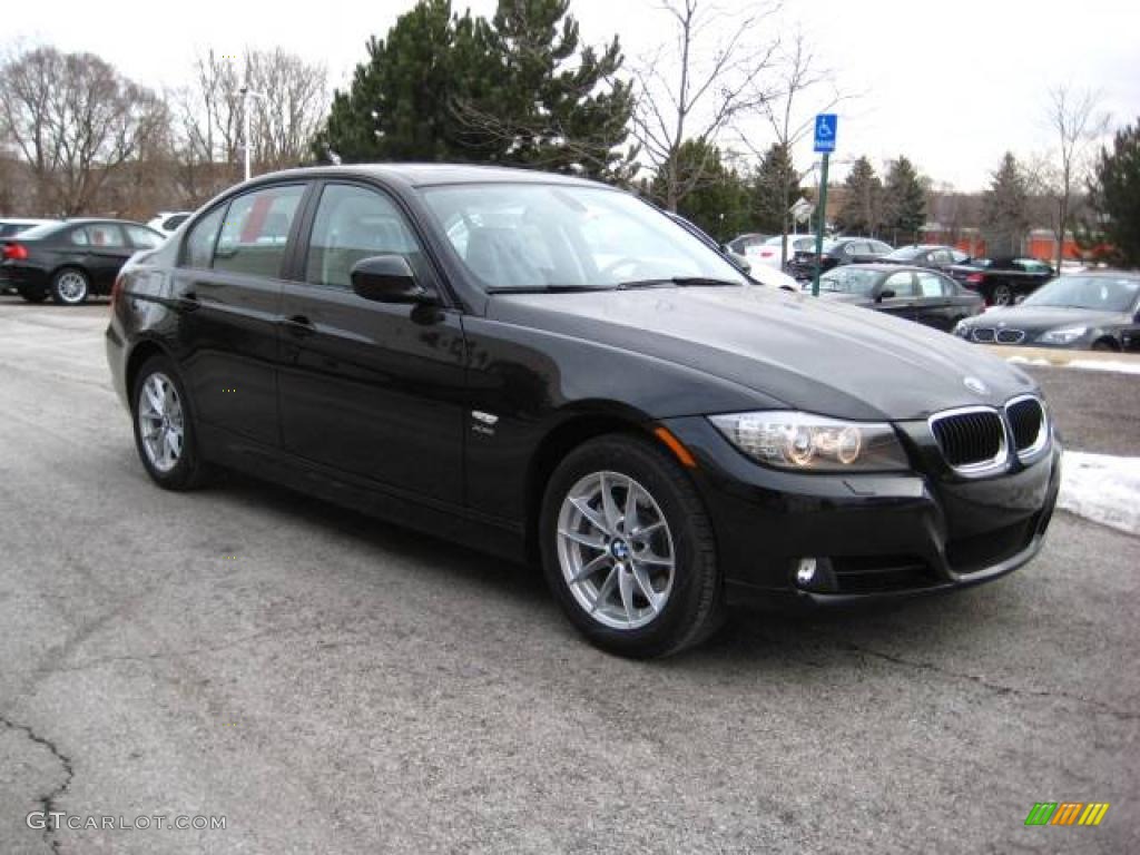 2010 3 Series 328i xDrive Sedan - Black Sapphire Metallic / Black Dakota Leather photo #7