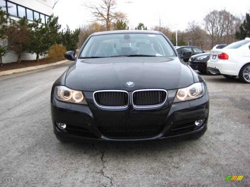 2010 3 Series 328i xDrive Sedan - Black Sapphire Metallic / Black Dakota Leather photo #8
