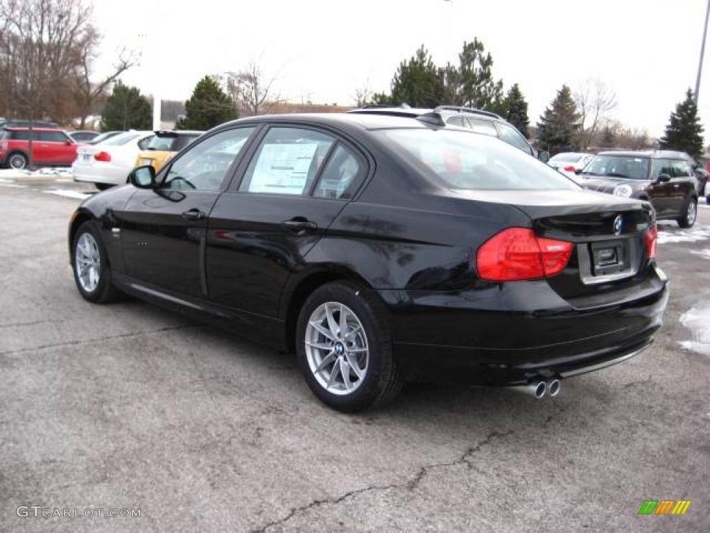 2010 3 Series 328i xDrive Sedan - Jet Black / Black Dakota Leather photo #3