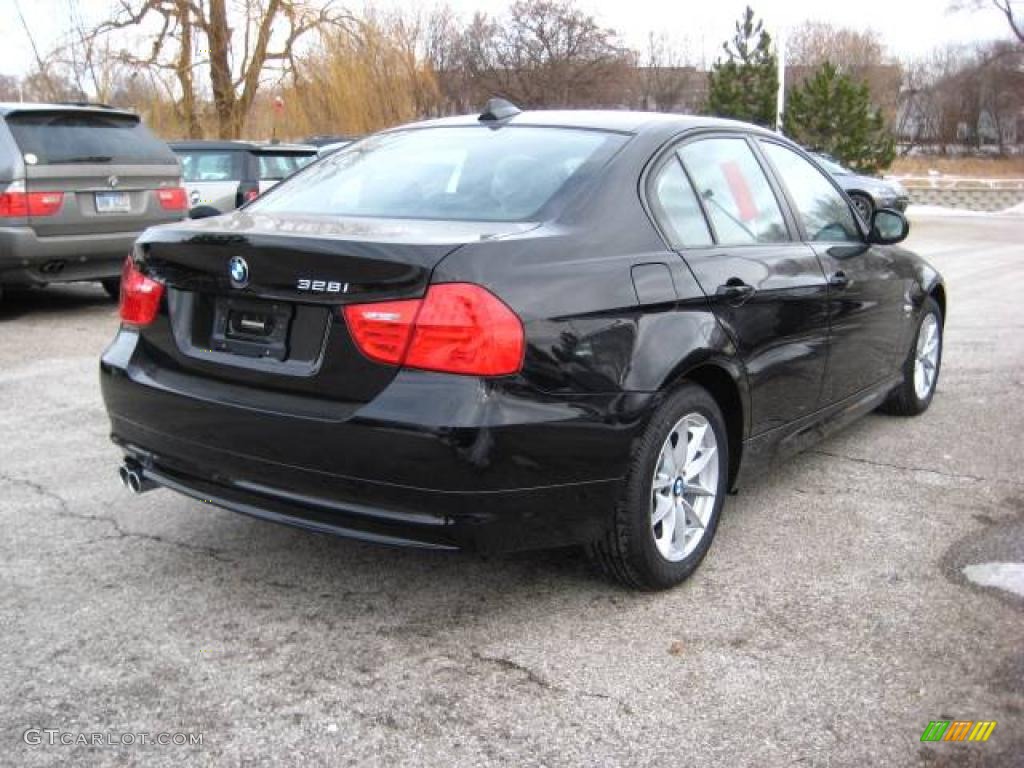 2010 3 Series 328i xDrive Sedan - Jet Black / Black Dakota Leather photo #5