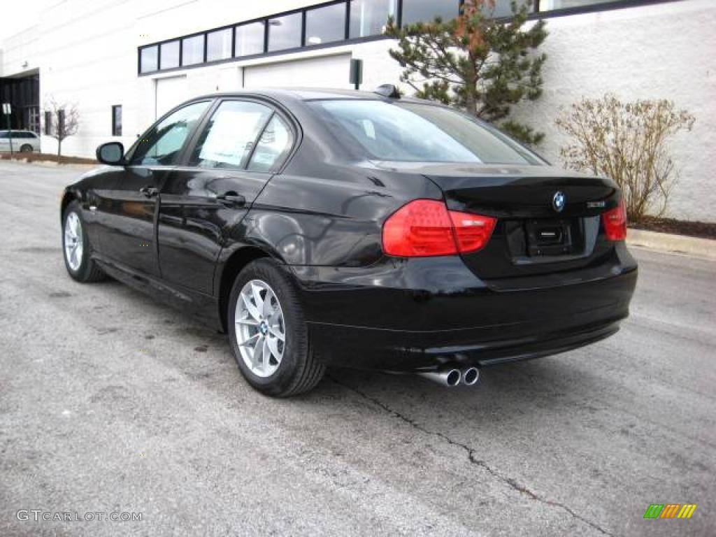 2010 3 Series 328i xDrive Sedan - Jet Black / Black Dakota Leather photo #3
