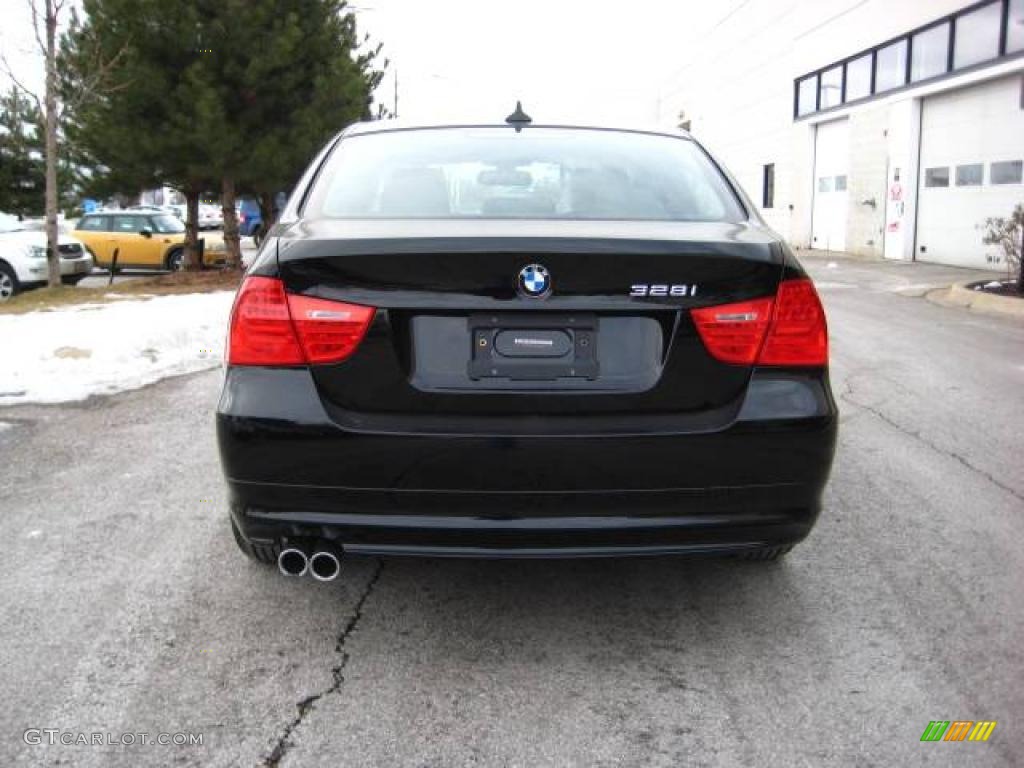 2010 3 Series 328i xDrive Sedan - Jet Black / Black Dakota Leather photo #4
