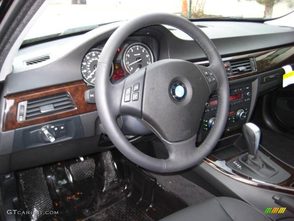 2010 3 Series 328i xDrive Sedan - Jet Black / Black Dakota Leather photo #10