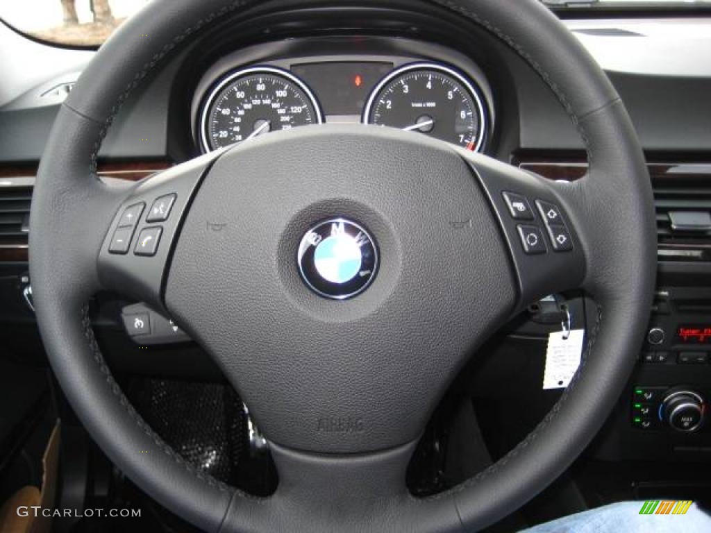 2010 3 Series 328i xDrive Sedan - Jet Black / Black Dakota Leather photo #15