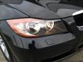 2008 Jet Black BMW 3 Series 328xi Sedan  photo #11