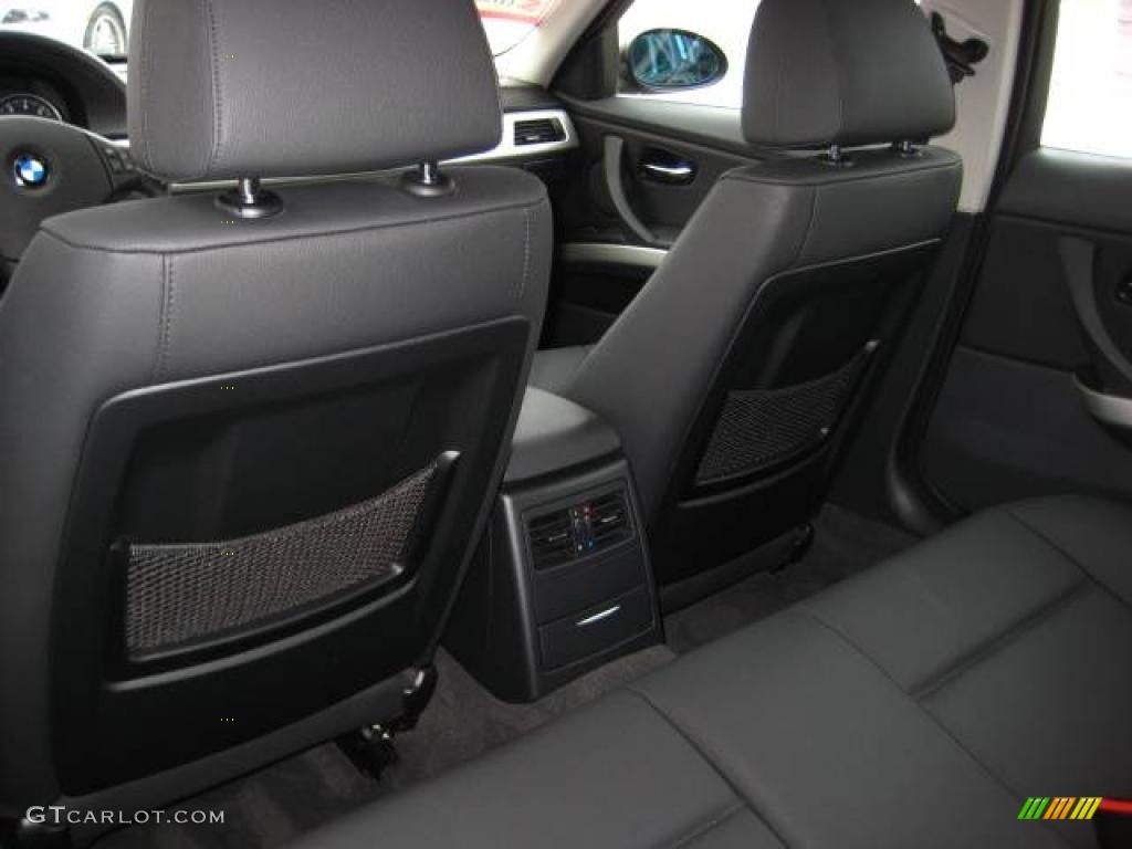 2008 3 Series 328xi Sedan - Jet Black / Black photo #15