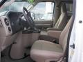 2009 Oxford White Ford E Series Van E350 Super Duty XLT Passenger  photo #7