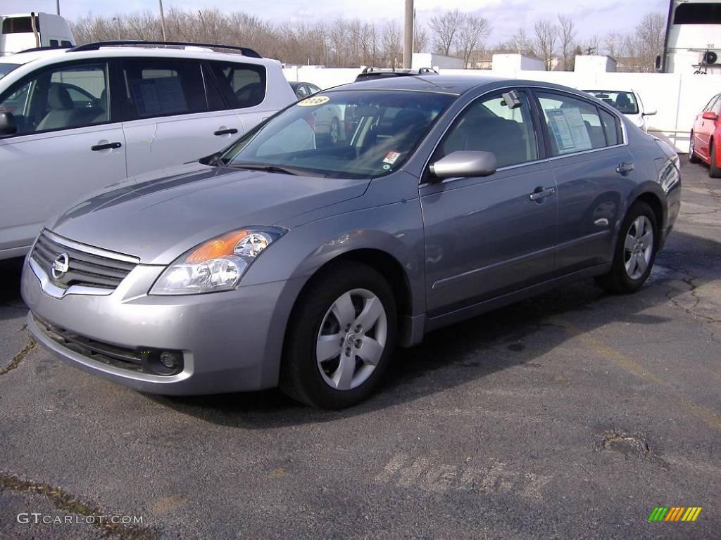 2008 Altima 2.5 S - Precision Gray Metallic / Charcoal photo #1