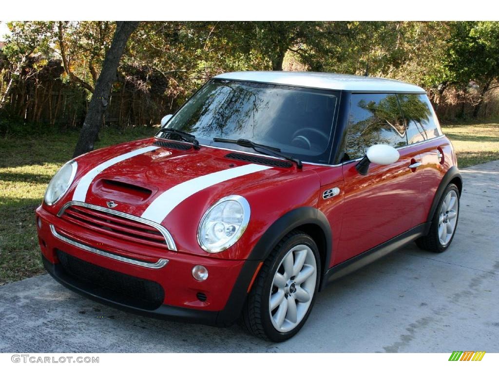 2002 Cooper S Hardtop - Chili Red / Panther Black photo #1