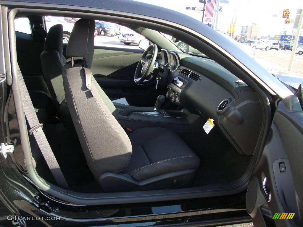 2010 Camaro LT Coupe - Black / Black photo #18