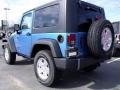 2010 Surf Blue Pearl Jeep Wrangler Sport 4x4  photo #2